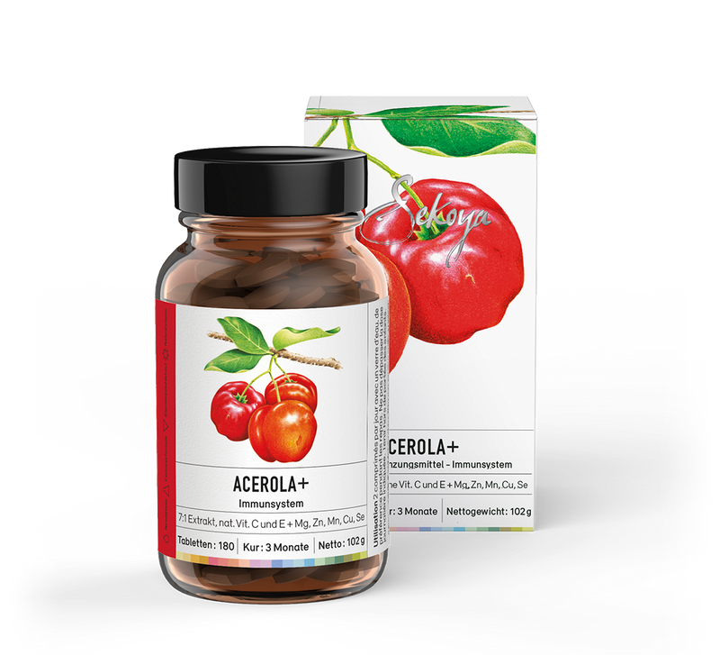 Acérola + - Sekoya